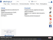 Tablet Screenshot of edroga.pl
